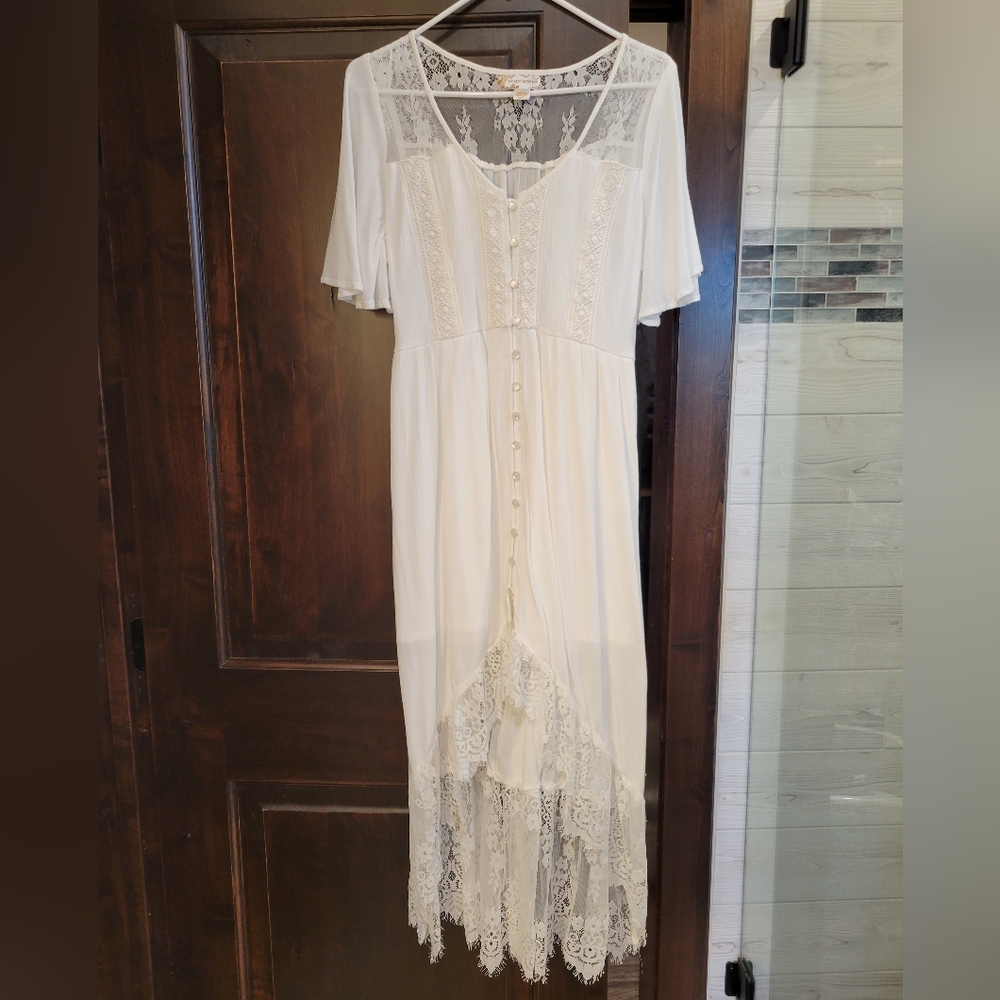 White dress